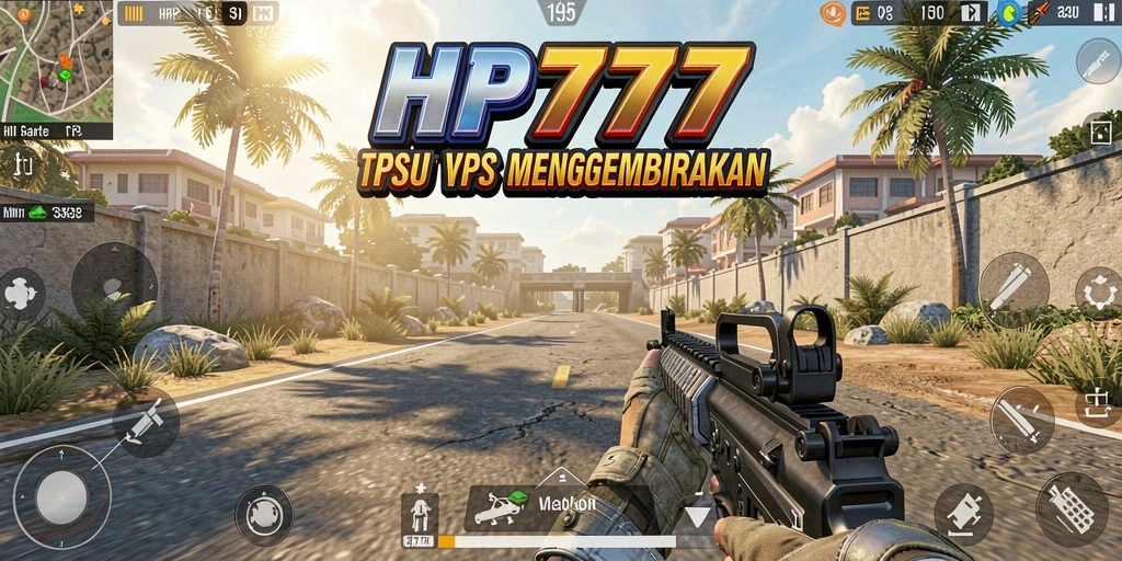 Tangkapan layar gameplay HP777 menampilkan pertempuran seru dengan grafis tinggi.