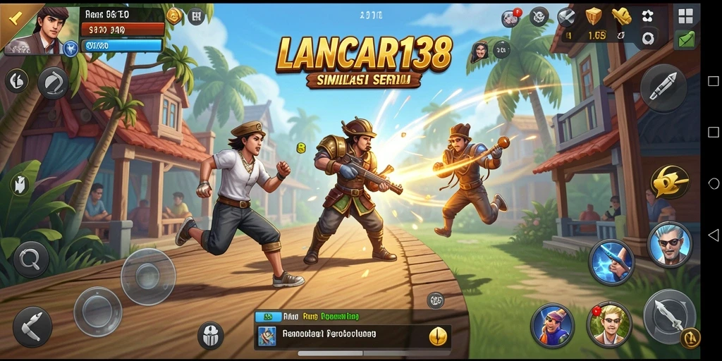 Tangkapan layar LANCAR138 menunjukkan gameplay seru dalam simulasi.
