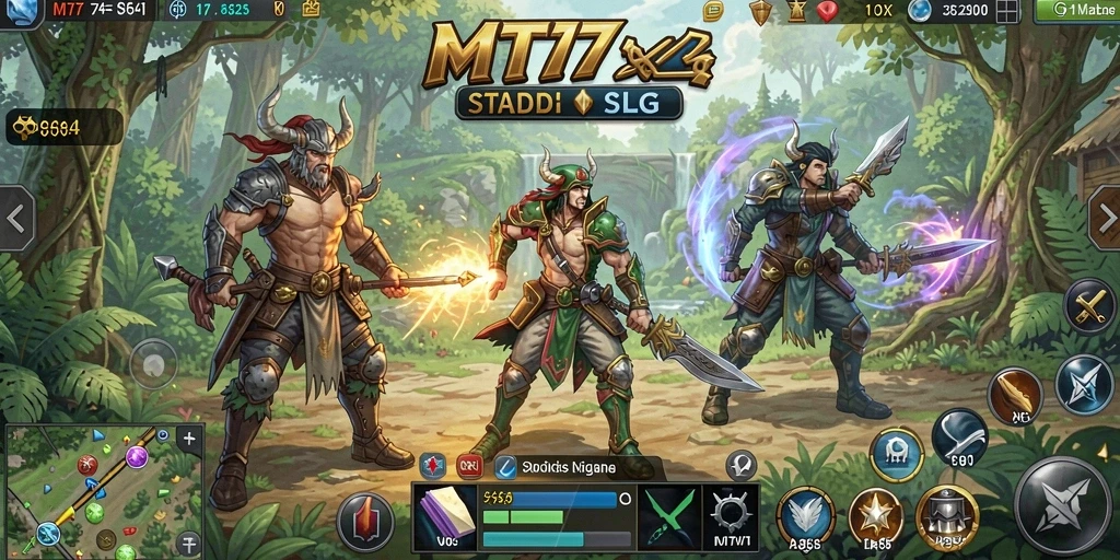 Tampilan gameplay <strong>MT777</strong> yang penuh aksi dan strategi.
