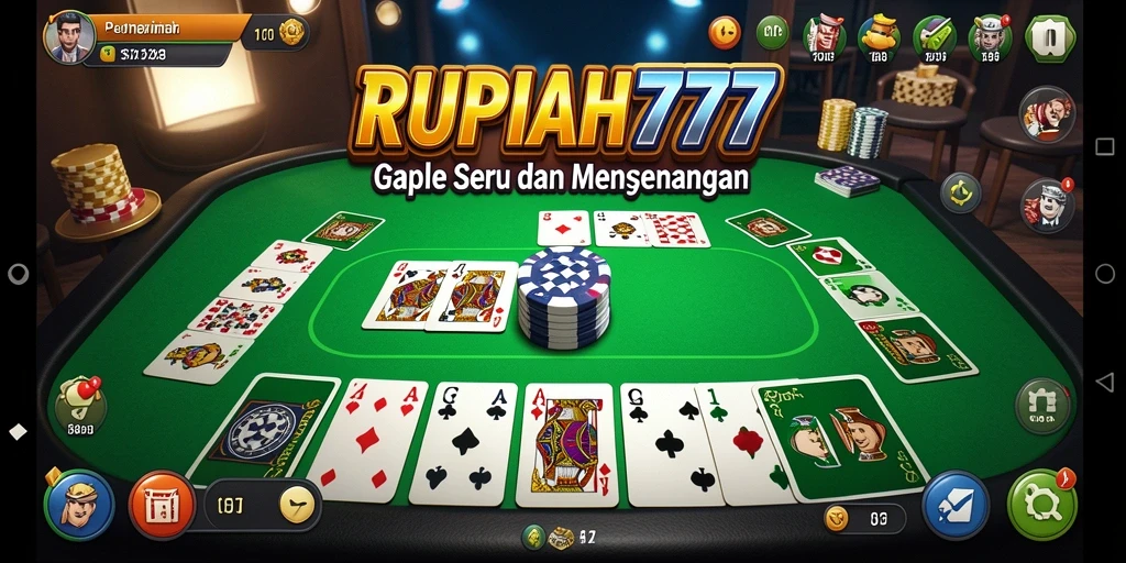 Pengalaman bermain Gaple yang seru dan interaktif.