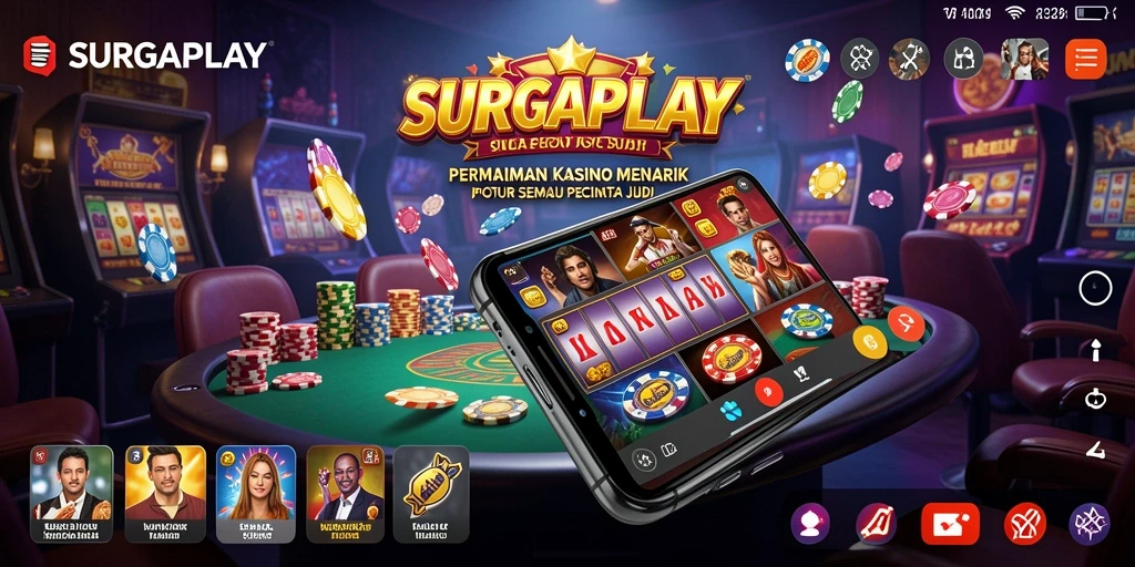 Tampilan gameplay <strong>SURGAPLAY</strong> yang menarik dan interaktif.